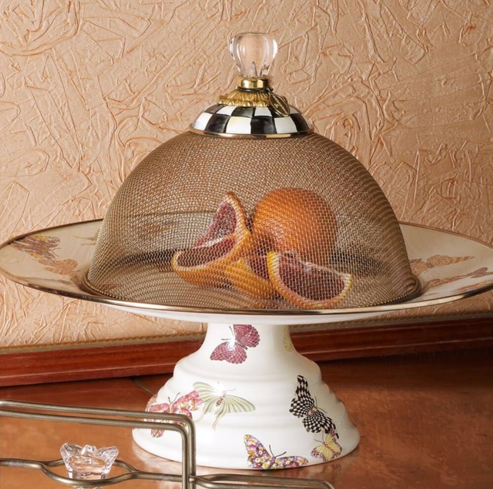 MacKenzie-Child Courtly Check Small Mesh Dome